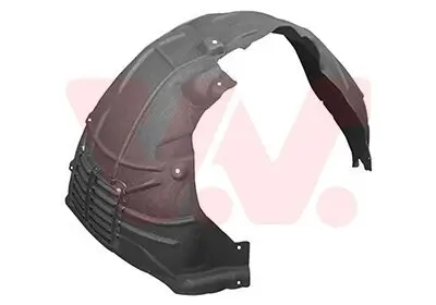 Verkleidung, Radhaus vorne rechts VAN WEZEL 0391434