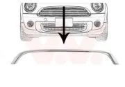 Zier-/Schutzleiste, Kühlergitter vorne Motorhaube VAN WEZEL 0508518