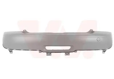 Stoßfänger hinten VAN WEZEL 0508544