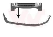 Spoiler vorne VAN WEZEL 0518500