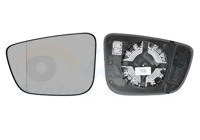 Spiegelglas, Außenspiegel links VAN WEZEL 0550837 Bild Spiegelglas, Außenspiegel links VAN WEZEL 0550837