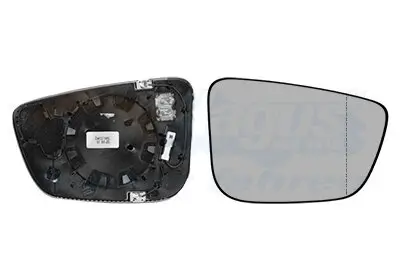 Spiegelglas, Außenspiegel rechts VAN WEZEL 0550866U
