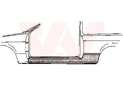 Einstiegsblech VAN WEZEL 0602.03