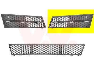 Lüftungsgitter, Stoßfänger vorne links VAN WEZEL 0617591 Bild Lüftungsgitter, Stoßfänger vorne links VAN WEZEL 0617591