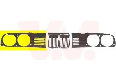 Kühlergitter rechts VAN WEZEL 0620512 Bild Kühlergitter rechts VAN WEZEL 0620512