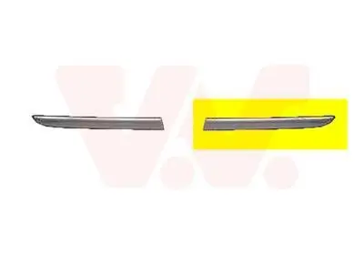 Zier-/Schutzleiste, Stoßfänger vorne links VAN WEZEL 0627581