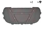 Motorraumdämmung Motorhaube VAN WEZEL 0628460