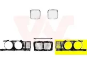Kühlergitter links VAN WEZEL 0635511
