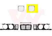 Kühlergitter links VAN WEZEL 0635517