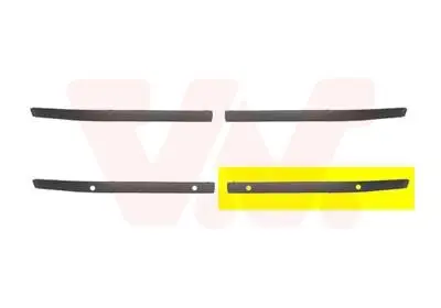 Zier-/Schutzleiste, Stoßfänger vorne links VAN WEZEL 0637585 Bild Zier-/Schutzleiste, Stoßfänger vorne links VAN WEZEL 0637585