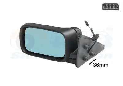 Außenspiegel links VAN WEZEL 0640807 Bild Außenspiegel links VAN WEZEL 0640807