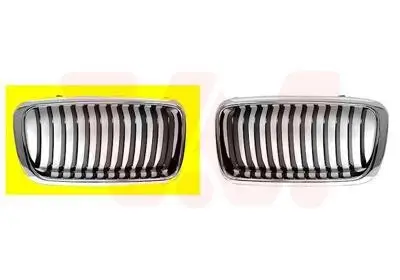 Kühlergitter rechts VAN WEZEL 0651514