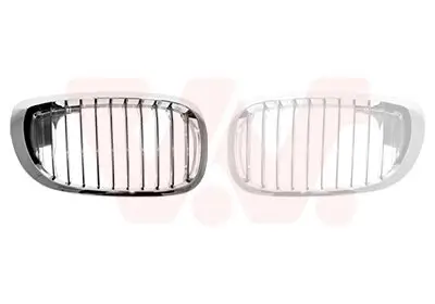 Kühlergitter rechts VAN WEZEL 0653516 Bild Kühlergitter rechts VAN WEZEL 0653516