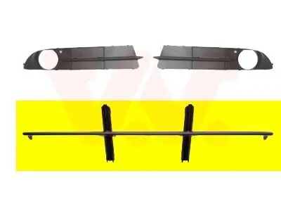 Lüftungsgitter, Stoßfänger vorne VAN WEZEL 0655590 Bild Lüftungsgitter, Stoßfänger vorne VAN WEZEL 0655590