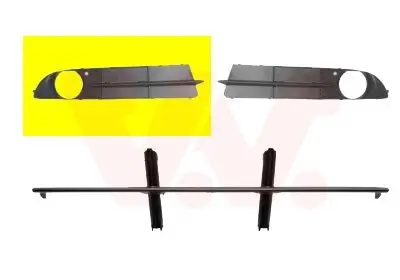 Lüftungsgitter, Stoßfänger vorne rechts VAN WEZEL 0655592 Bild Lüftungsgitter, Stoßfänger vorne rechts VAN WEZEL 0655592