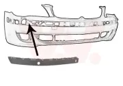Zier-/Schutzleiste, Stoßfänger vorne rechts VAN WEZEL 0663584