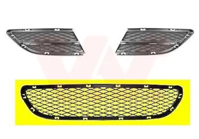Lüftungsgitter, Stoßfänger vorne VAN WEZEL 0667590 Bild Lüftungsgitter, Stoßfänger vorne VAN WEZEL 0667590
