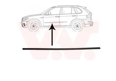 Zier-/Schutzleiste, Tür vorne links VAN WEZEL 0689423 Bild Zier-/Schutzleiste, Tür vorne links VAN WEZEL 0689423