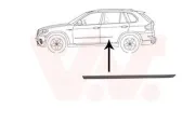 Zier-/Schutzleiste, Tür hinten links VAN WEZEL 0689425