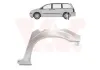 Seitenwand hinten links VAN WEZEL 0733145