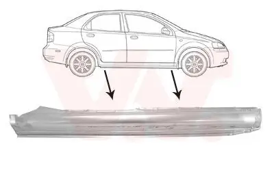 Einstiegsblech rechts VAN WEZEL 0815104 Bild Einstiegsblech rechts VAN WEZEL 0815104