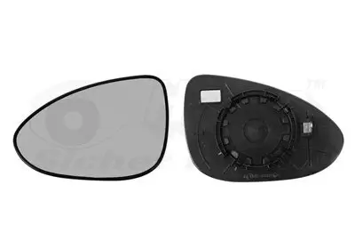 Spiegelglas, Außenspiegel links VAN WEZEL 0817831