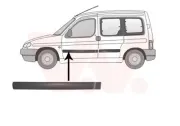 Zier-/Schutzleiste, Tür vorne links VAN WEZEL 0903423