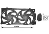 Lüfter, Motorkühlung vorne VAN WEZEL 0903749