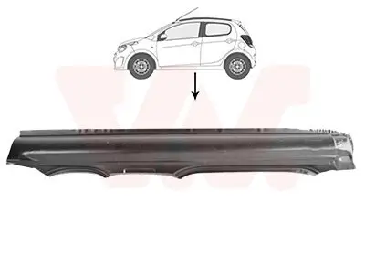 Einstiegsblech links VAN WEZEL 0910103