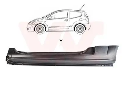 Einstiegsblech VAN WEZEL 0917101 Bild Einstiegsblech VAN WEZEL 0917101