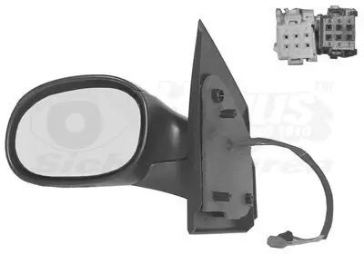 Außenspiegel links VAN WEZEL 0917807