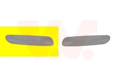 Zier-/Schutzleiste, Stoßfänger vorne rechts VAN WEZEL 0927584