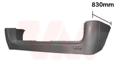 Stoßfänger hinten VAN WEZEL 0943540