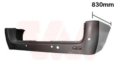 Stoßfänger hinten VAN WEZEL 0943543 Bild Stoßfänger hinten VAN WEZEL 0943543
