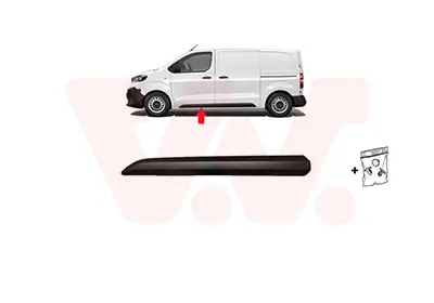 Zier-/Schutzleiste, Tür vorne links VAN WEZEL 0944423