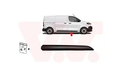Zier-/Schutzleiste, Tür vorne rechts VAN WEZEL 0944424 Bild Zier-/Schutzleiste, Tür vorne rechts VAN WEZEL 0944424