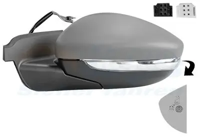 Außenspiegel links VAN WEZEL 0959827 Bild Außenspiegel links VAN WEZEL 0959827