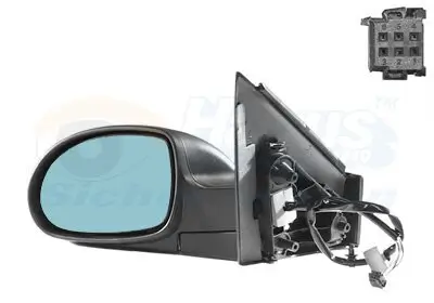 Außenspiegel links VAN WEZEL 0961809