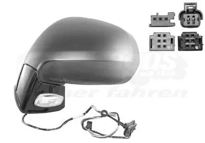 Außenspiegel links VAN WEZEL 0972817