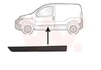 Zier-/Schutzleiste, Tür vorne links VAN WEZEL 0976427 Bild Zier-/Schutzleiste, Tür vorne links VAN WEZEL 0976427