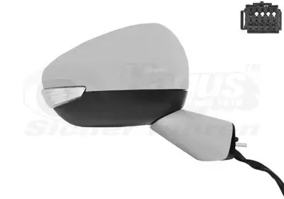 Außenspiegel rechts VAN WEZEL 0979808