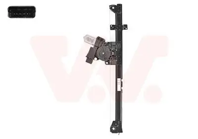 Fensterheber vorne rechts VAN WEZEL 0982262