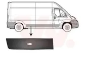 Zier-/Schutzleiste, Seitenwand hinten rechts vor der Achse VAN WEZEL 0982418