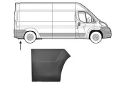 Zier-/Schutzleiste, Seitenwand hinten rechts VAN WEZEL 0983410