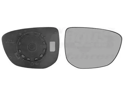 Spiegelglas, Außenspiegel rechts VAN WEZEL 0984832 Bild Spiegelglas, Außenspiegel rechts VAN WEZEL 0984832
