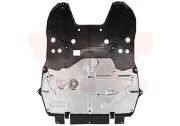 Motorraumdämmung unten VAN WEZEL 0986702