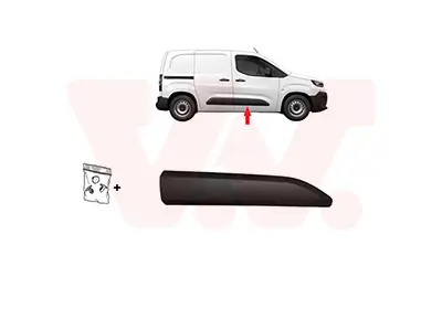 Zier-/Schutzleiste, Tür vorne rechts VAN WEZEL 0991424 Bild Zier-/Schutzleiste, Tür vorne rechts VAN WEZEL 0991424