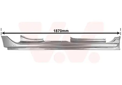 Einstiegsblech links VAN WEZEL 1507103 Bild Einstiegsblech links VAN WEZEL 1507103