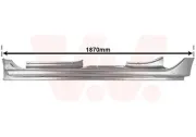 Einstiegsblech rechts VAN WEZEL 1507104
