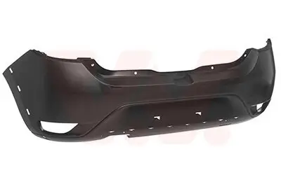 Stoßfänger hinten VAN WEZEL 1509542